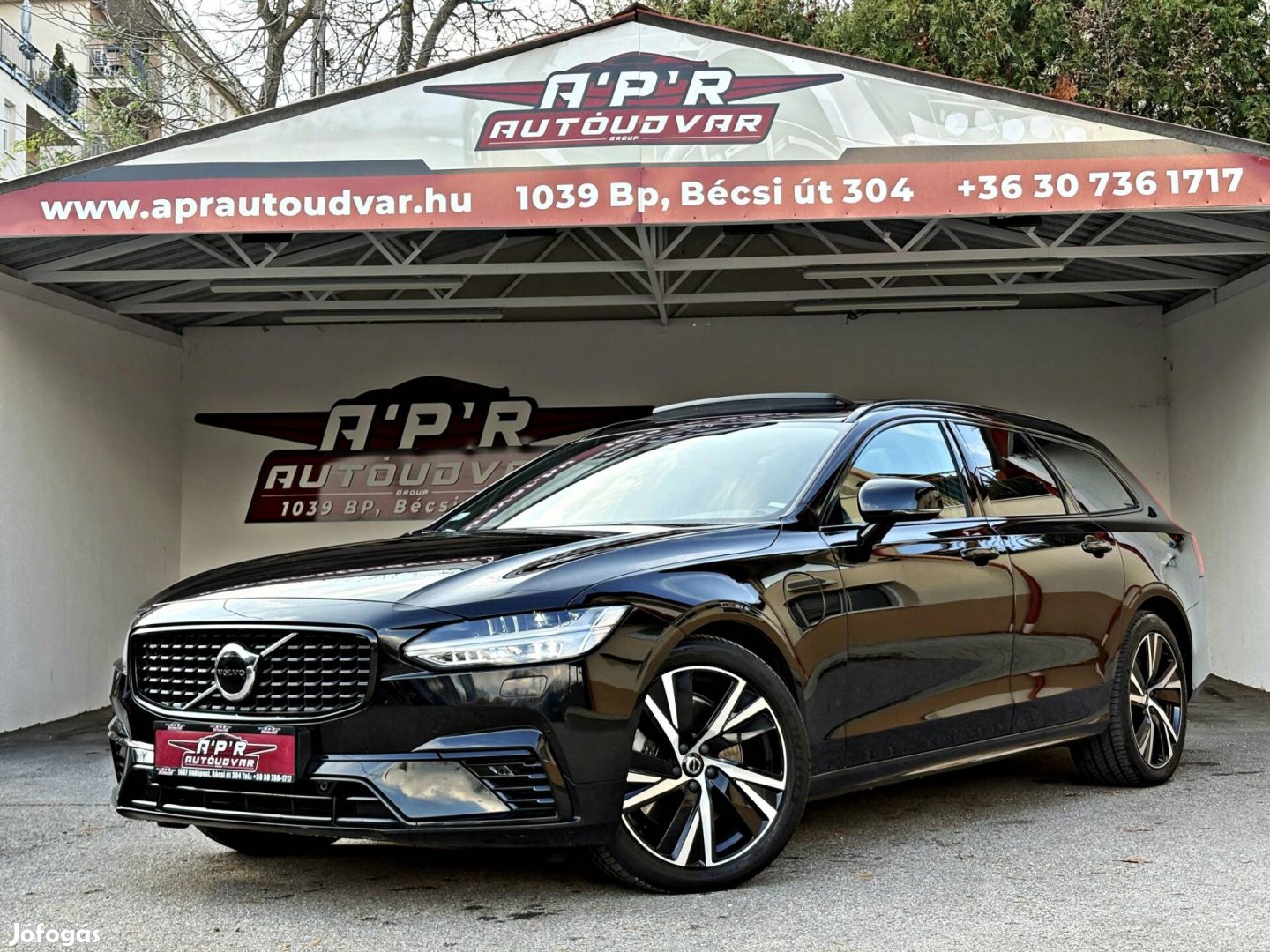 Volvo V90 2.0 T6 Recharge Plus Dark AWD Geart